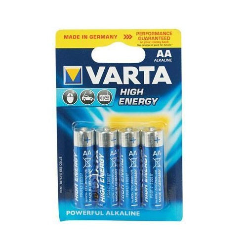 AA Alkaline Battery 4 Pack