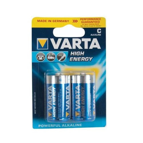 C Alkaline Battery 2 Pack