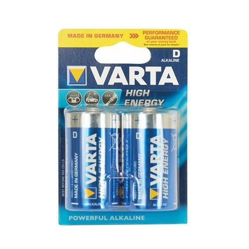 D Alkaline Battery 2 Pack