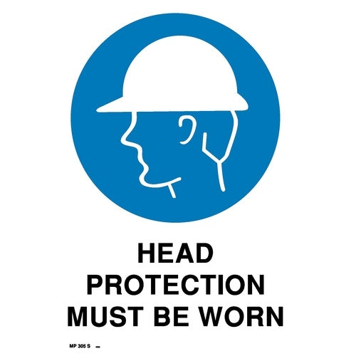 Head Protection Must Be Worn