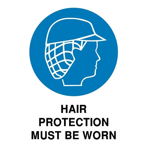 Hair Protection Must Be Worn