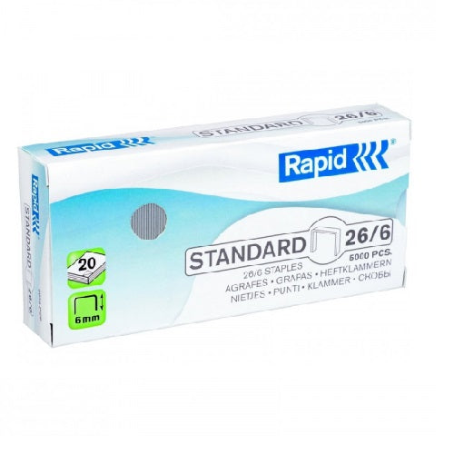 Rapid 26/6 Staples