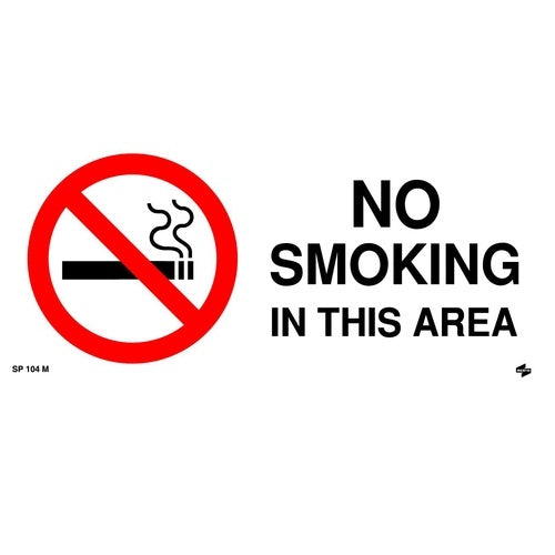 No Smoking In This Area