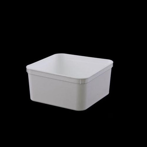 Square White Tubs