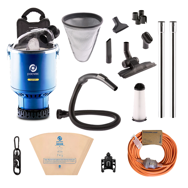 Superpro 700 Back Pack Dry Vacuum