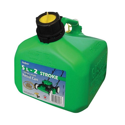 Green 2 Stroke Fuel Can 5Lt