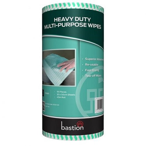 Bastion Heavy Duty Wipes On A Roll