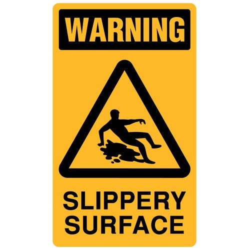 Warning Slippery Surface