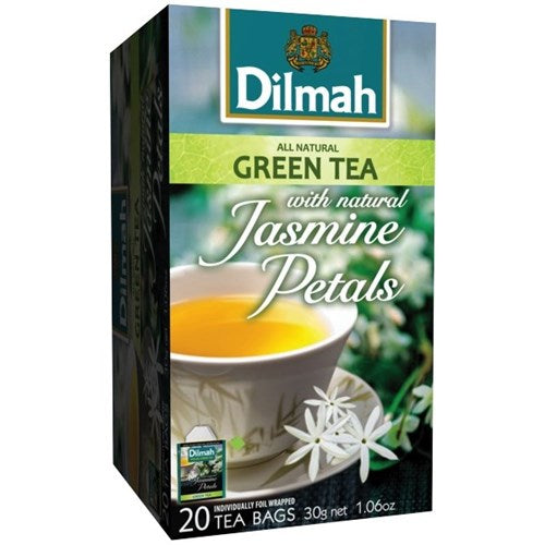 Dilmah Jasmine Green Enveloped Tea Bags