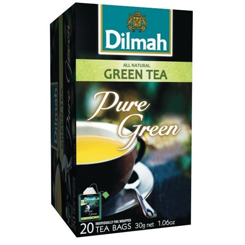 Dilmah Natural Green Enveloped Tea Bags