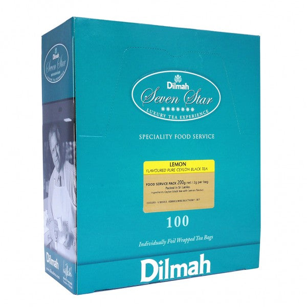 Dilmah Lemon Enveloped Tea Bags