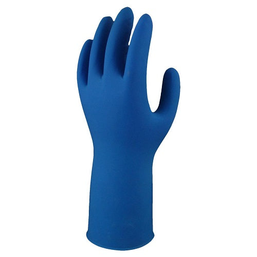 Heavy Duty Blue Latex Gloves