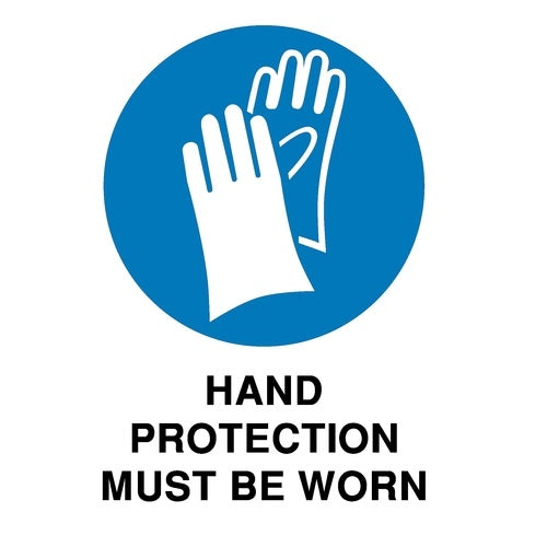 Hand Protection Must Be Worn