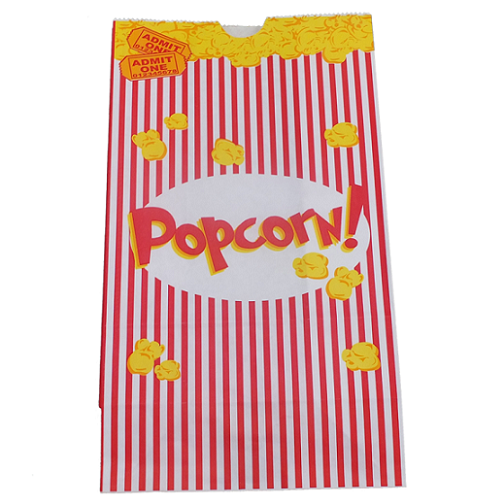 Printed Popcorn Bags