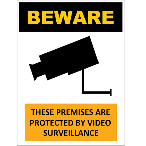 Beware Video Surveillance