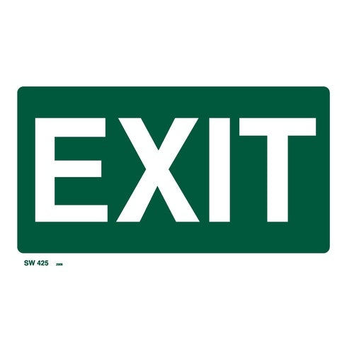 Exit Sign (24m Viewing Distance Compliant)