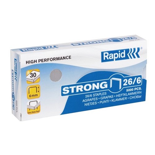 Rapid 26/6 Staples STRONG